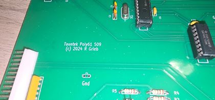 Korg-Tauntek CPU board for Poly 61 (1)